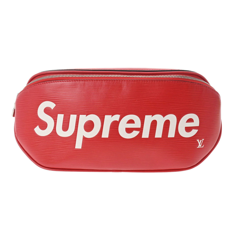 Louis Vuitton Epi Leather Bum Bag Supreme Collaboration Red Body